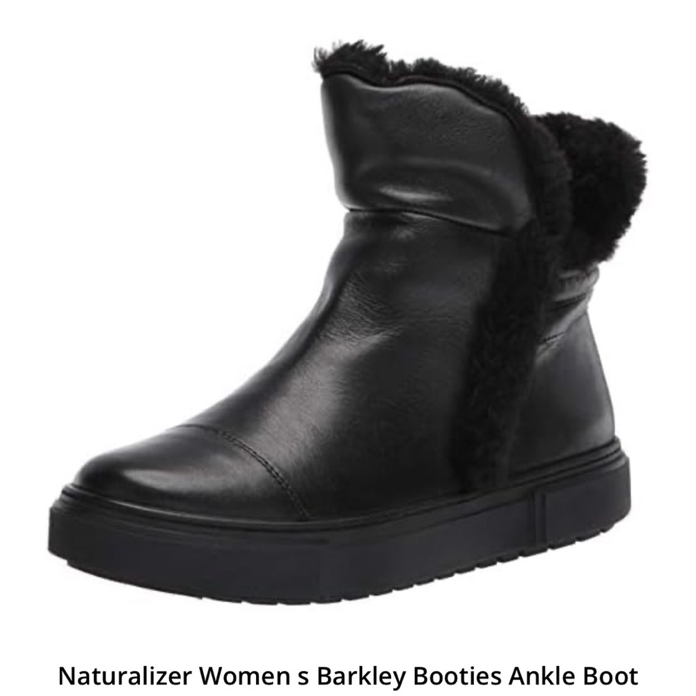 {Sz8} Naturalizer Women s Barkley Booties Ankle Boot